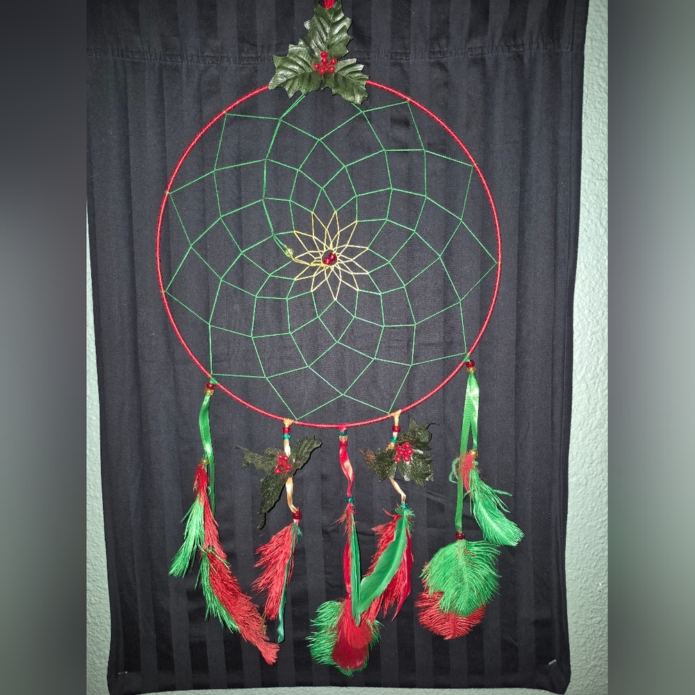 Extra large christmas dream catcher